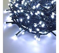 360 LEDS MINIATURES SUPER LUMINEUSES BLANC FROID AVEC CÂBLE NOIR 14,4MT 139 190