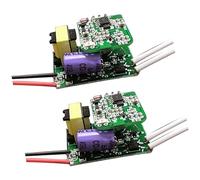 360°Motion Ceiling Light Controller 4-8M Detection Ranges Low Power Consumption Detection Sensors Module Easy Installation Ceiling Light Module with Auto Switcher