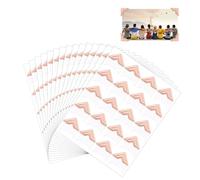 360 Pièces/15 Feuilles d'Autocollants pour Coins de Photo, Coins de Montage Auto-Adhésifs pour Scrapbooking Carnet de Notes Album Photo Livres de Souvenirs Journal de Voyage (Or Rose)