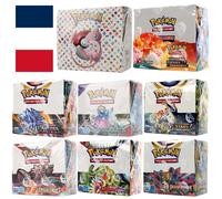 360 pièces carte Pokémon français Violet écarlate 151 classiques Expansion flammes d'obsidienne rondeur étincelles ténèbres Ablaze Booster boîte Obsidian Flames