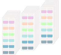 360 Pièces Marque Page Adhesif 6 Couleurs Feuillets Autocollants Feuillets Notes Autocollants Pour La Lecture,L'écriture,L'étude,Le Bureau,L'école,L'agenda Memo