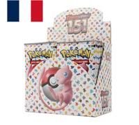 360 pièces version française Pokémon TCG: Scarlet & Violet 151 classiques boîte d'extension carte commerciale Pokemon 36 Pack boîte Scarlet Violet 151