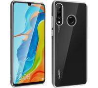 360° Protection Pack pour Huawei P30 Lite : Cover+ film de protection d'écran, Transparent