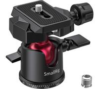 360° Rotary Ball Head Adapter Ball Head Screw Head 3/8 Inch with Quick Screw Plate 1/4 Inch Load for Tripod and Camera, Monopod 2665