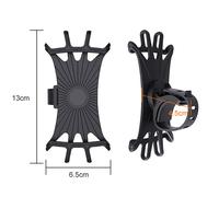 360 Rotatif Vélo Téléphone Titulaire Silicone Moto Support Gps Support Pour Iphone 11 Xiaomi 10 Huawei P40 - Type 42408 #A