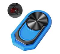 360 ° Rotation Universel Anneau De Doigt Béquille Téléphone Portable Anneau Titulaire Stand En Métal Téléphone Grip Pour Support.For Sky Blue