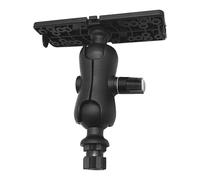 360 ° Swivel Fish Finder Mount - Base De Plaques Marines Pour Les Bateaux, Les Kayaks Et Les Canoës, Support Universel Pour Les Unités Gps De Sonar | Assiette De Montage D'équipement De Pêche en Servi