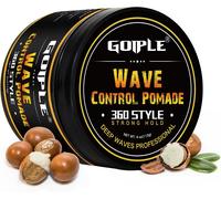 360 Wavy Hair Products-Strong Hold And Steady Waves,Easy Wash Cream Rinse With Wax For Hydration,Contróle And Silk Radiance. 4 G