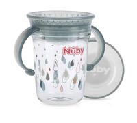 360° Wonder Cup en Tritan™ avec poignées - Gris - 240ml - 6M+