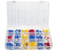 360 x cosses à sertir sans soudure Assortiment de cosses plates Connecteurs bout à bout