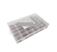 3600PCS/lot 1PF-100nF Ceramic Capacitor Assortment Kit 10PF 22PF 33PF 47PF 100PF 330PF 470PF 1NF 10NF 47NF 50V Capacitors Set AUOQKQUT