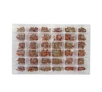 3600PCS/lot 1PF-100nF Ceramic Capacitor Assortment Kit 10PF 22PF 33PF 47PF 100PF 330PF 470PF 1NF 10NF 47NF 50V Capacitors set MQXFCZUX