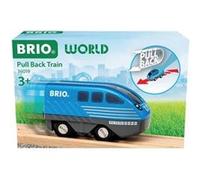 Brio Locomotive à rétrofriction 36019 – Bleu G – pour enfants dès 3 ans