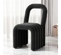 360Home chaise maquillage tabouret chaise créative noir /GQY633-hei/