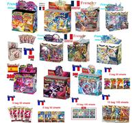 ★ 360P Pokémon français TCG: Ecarlet & Violet Etsncelles Astral Radiance Obsidian Flames Booster Box Pokemon cartes jeu 36 Pack boîte FR 10-sacs ASTRES