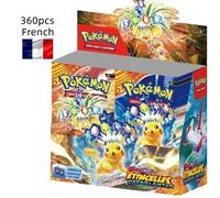 ★ 360P Pokémon français TCG: Ecarlet & Violet Etsncelles Astral Radiance Obsidian Flames Booster Box Pokemon cartes jeu 36 Pack boîte FR 5 Bag-ASTRES