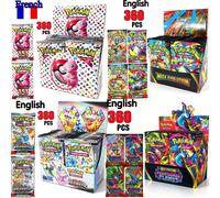 360P Pokémon TCG Français : Écarlate & Violet Etsncelles Astral Radiance Obsidian Flames Booster Box Jeu de Cartes Pokémon Boîte de 36 Paquets FR 10 Bag-AVETURES
