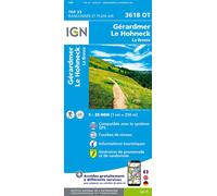 3618ot gerardmer - le hohneck la bresse Top 25 3618 Ouest - Collectif - Ign Institut Geographique National - broché - Atlas / carte