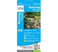 3619ot bussang ballon d'alsace le grand ballon - T3619 - Collectif - Ign Institut Geographique National - Atlas / carte
