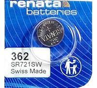 362 (SR721SW) Batterie de Pièces de Monnaie/Oxyde d'argent 1.55V / pour Les Montres, Torches, Clés de Voiture, Calculatrices, Appareils Photo, etc/iCHOOSE
