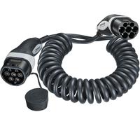 36292 Câble De Charge Spiralé Pour Voiture Électrique 4 M Court Mode 3 Type 2 20 A 3ph Puissance De Charge 11 Kw