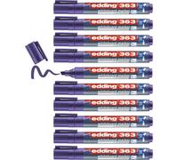 363 Marqueur Pour Tableaux Blancs-Violet-10 Stylos-Pointe Biseautée 1-5 Mm-Feutre Effaçable-Pour Tableaux,Blanc,Magnétique,Mémo Et Chevalet De Conférence-Sketchnotes.[Y966]