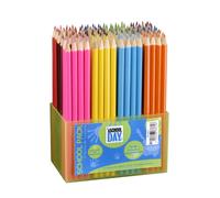 [363372] JPC pot de 144 crayons de couleur 18 cm Assortis