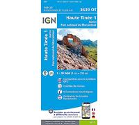 IGN Haute Tinée 1 / Auron / Pn Du Mercantour - Carte topographique Taille unique