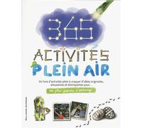 365 activités en plein air - Jamie Ambrose - Gallimard jeunesse - broché - Document jeunesse dès 9 ans
