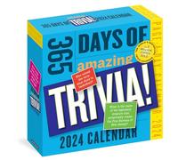 365 Days of Amazing Trivia! Page-A-Day Calendar 2024: The World's Bestselling Trivia Calendar
