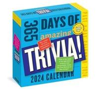 365 Days of Amazing Trivia PageADay Calendar 2024 by Workman Calendars Workman Calendars (Auteur)