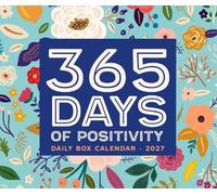 Willow Creek Press, Calendrier 2027 365 jours de positivité 13,7 x 15,7 cm