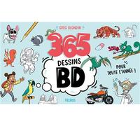 365 dessins BD pour toute l’année - Greg Blondin - Fleurus - cartonné - Document jeunesse