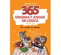 365 enigmas y juegos de lógica: Enigmas y acertijos para niños y niñas