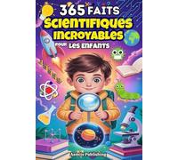 365 Faits Scientifiques Incroyables Pour Les Enfants: Découvrez Des Faits Amusants sur L’espace, Les Animaux, La Terre, La Technologie et Bien Plus ... Curieux, avec Des Illustrations Ludiques