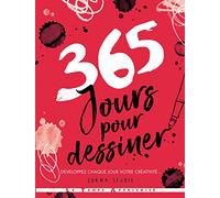 365 jours pour dessiner - Lorna Scobie - Le Temps Apprivoise - relié - Jeux livres objets