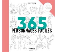 365 personnages faciles - Lise Herzog - Mango - broché - Guide