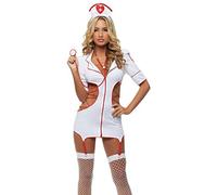 365-Shopping Costume d'infirmière coquine pour femme - Blanc - Taille Unique
