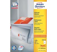 [3655-200] AVERY ZWECKFORM Boite de 400 Etiquettes multi-usages 210 x 148 mm ...