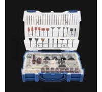 365pcs Outil Rotatif Accessoires Kit d'Accessoires avec Meulage Découpe et Gravure Bits pour Bricolage et Artisanat Compatible avec Meuleuse Electrique Standard et Mini Perceuse