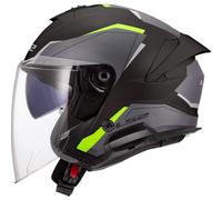 LS2 Casque jet OF618 Verso II Air Noir/Jaune Taille L