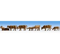 36722 Noch N Emballage Avec 9 Vaches Échelle 1:160