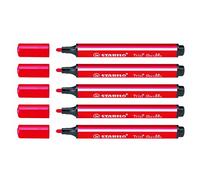 [368/948-5] STABILO Lot de 5 Feutres coloriage Trio Scribbi Triangulaire Pte ...