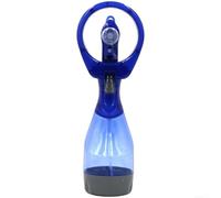 36dB Silent Portable Misting Fan with Ergonomic Handle for Extended Use at The Beach, Park, Commuting Or Indoor Spaces (Blue)