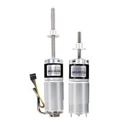 36MM 36GP-555 DC Planetary Reducer electronic starter M8 Screw Threaded 50MM/100MM Long Shaft Low Speed 12V 24V 16PPR Encoder electronic starter IINKUEYK(22rpm-100MM Shaft,24V Hall-Encoder)