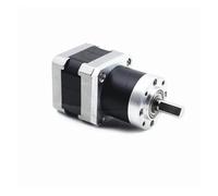 36MM Strong Planetary Deceleration Stepper Gear DC electronic starter Torque DIY Robot Round/Square Mounting Plate electronic starter 36GP-42H250B IINKUEYK(1 Ratio 264,Square Mounting)
