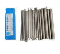 36PCS Barres Rondes en Acier Inoxydable, Tiges Solides pour Fabrication de Bijoux, 0.4-10mm - Haute Durabilité, Large Gamme de Tailles, Coffret de Rangement Pratique pour Artisan