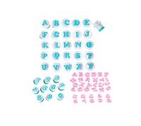 36PCS Emporte-Pièce, Lettres Alphabet Nombre Découpoirs pour Décoration Pâte à Sucre, Biscuit, Gteau, Ustensiles à Pâtisserie,Em