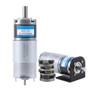 36PG-555 Double Shaft High Torque DC 12V 24V Planetary Gear electronic starter CZAOINCU(24v 1538rpm,8mm shaft)