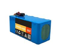 36V 100AH Batterie Lithium-ION Étanche pour Vélo Électrique 10S4P Batterie De Remplacement pour Trottinette Électrique Batterie Rechargeable avec Chargeur 42V 2A T